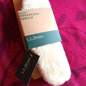 LL Bean Shearling Boot Shoe Insoles 9